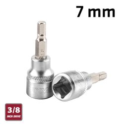 FIXMAN 3/8' Dr.bit Socket 7mm Hex Allen H7